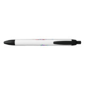 Stylo Noir Bright infinity with rainbow butterfly (Dos)