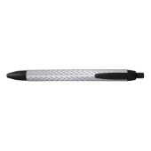 Stylo Noir Bright Steel Diamate Plate Look (Dos)