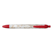 Stylo Noir briques blanches (Dos)
