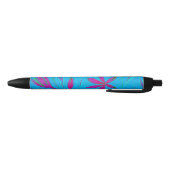 Stylo Noir Brise Fleur Bleu-vert (Bas)