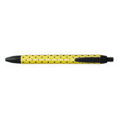 Stylo Noir Bumblebee Black Spots Jaune Bumble Bee Animal (Dos)