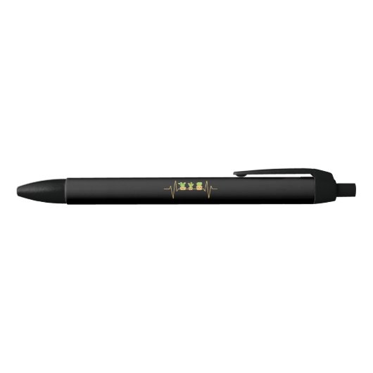 Stylo Noir Cactus (Haut)