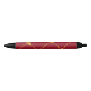 Stylo Noir Cadeau de fleur