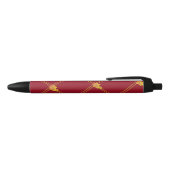 Stylo Noir Cadeau de fleur (Haut)
