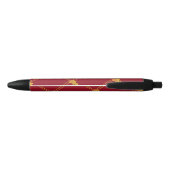 Stylo Noir Cadeau de fleur (Dos)