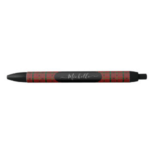 Stylo Noir Cadeau moyen carreau rouge de Buffalo