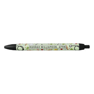 Stylo Noir Cadeaux d'infirmière personnalisés