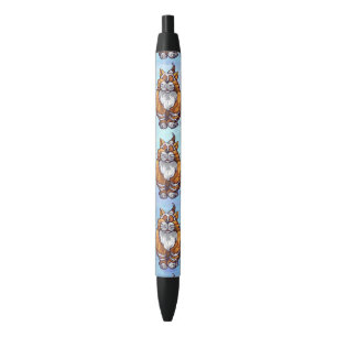 Stylo Noir Cadeaux et accessoires de chats de gingembre