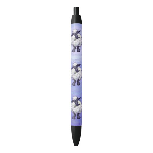 Stylo Noir Cadeaux et accessoires de moutons (devant Vertical)