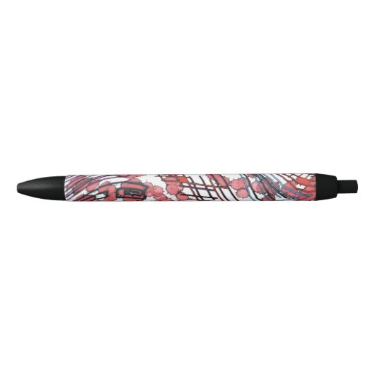 Stylo Noir Caillé (Devant)