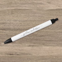 Calligraphie de couleur modifiable Personnalisée