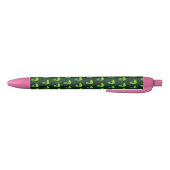 Stylo Noir Caméléon vert mignon (Bas)