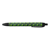 Stylo Noir Caméléon vert mignon (Bas)
