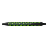 Stylo Noir Caméléon vert mignon (Dos)