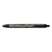 Stylo Noir Camo de l'armée verte funky (Dos)