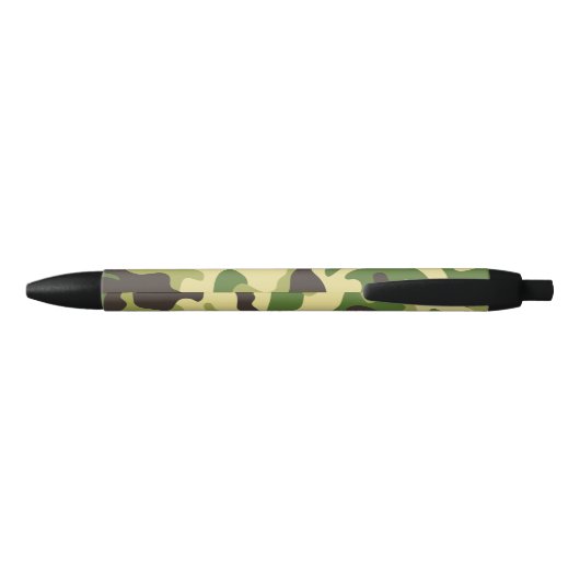 Stylo Noir Camouflage (Dos)
