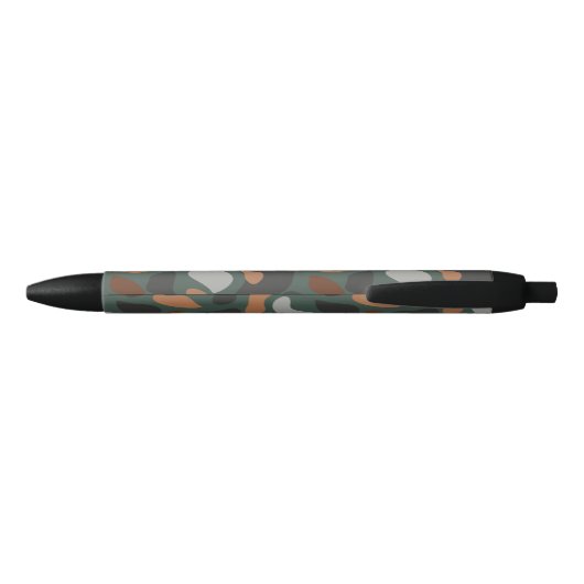 Stylo Noir Camouflage (Dos)
