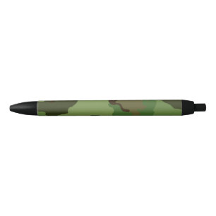 Stylo Noir Camouflage de l'armée Motif