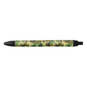 Stylo Noir Camouflage des bois (Devant)