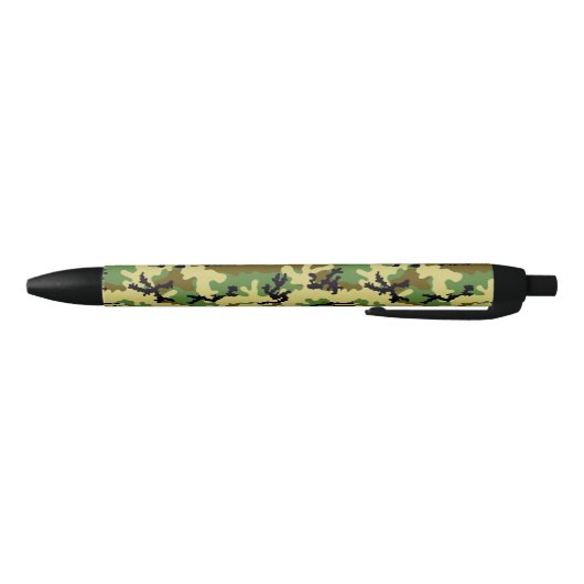Stylo Noir Camouflage des bois (Bas)