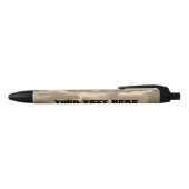Stylo Noir Camouflage en pixels de l'armée marron désert (Haut)