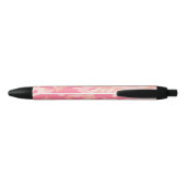 Stylo Noir Camouflage rose, Armée (Dos)