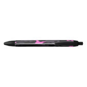Stylo Noir Camouflage rose et noir (Dos)