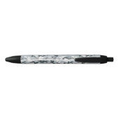 Stylo Noir Camouflage urbain (Dos)