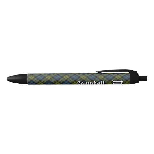 Stylo Noir Campbell Tartan (Haut)