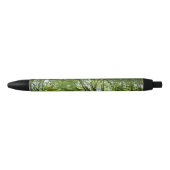 Stylo Noir Canopée du printemps Feuille Green Nature Scene (Devant)
