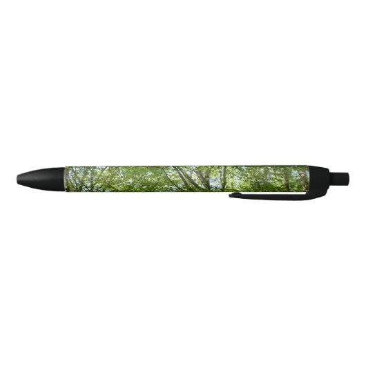 Stylo Noir Canopée du printemps Feuille Green Nature Scene (Bas)