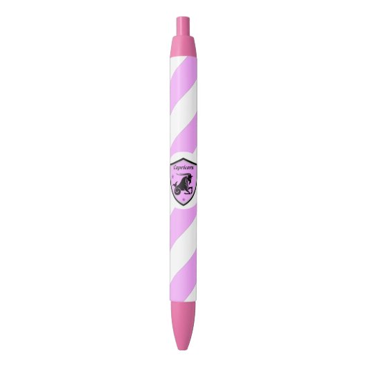 Stylo Noir Capricorne (devant Vertical)