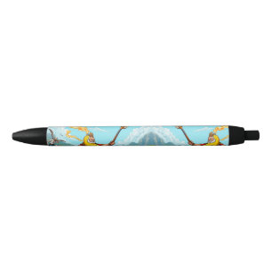 Stylo Noir Capteur de bananes