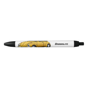 Stylo Noir Caricature de voiture classique