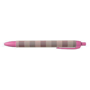 Stylo Noir Carreaux blushwood
