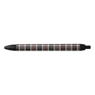 Stylo Noir Carreaux Marron