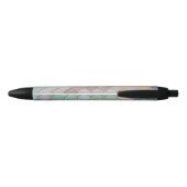 Stylo Noir Carreaux multicolores (Dos)