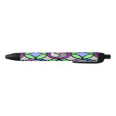 Stylo Noir Carrelage couleur verre (Bas)