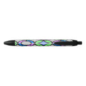 Stylo Noir Carrelage couleur verre (Dos)