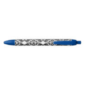STYLO NOIR CARRELAGE NOIR ET BLANC MODERNE (Dos)