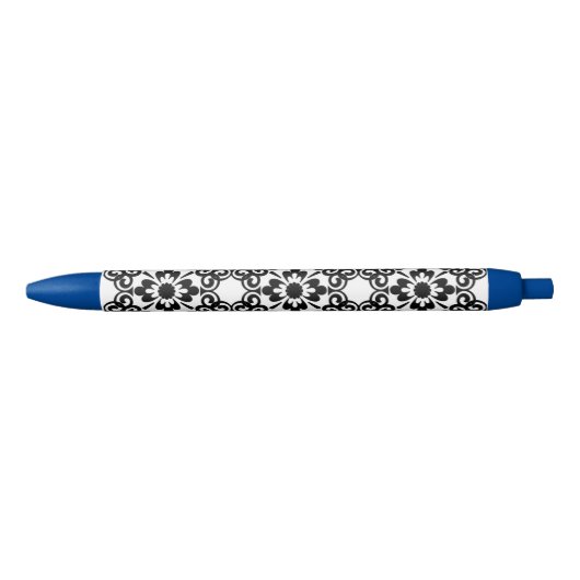 STYLO NOIR CARRELAGE NOIR ET BLANC MODERNE (Devant)