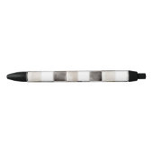 Stylo Noir Carrés Noir Blanc Brun (Devant)