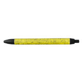 Stylo Noir Carte aéronautique (Devant)