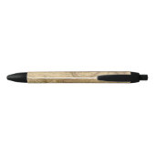 Stylo Noir Carte antique (Dos)