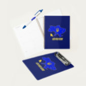 Stylo Noir Carte de l'Ukraine