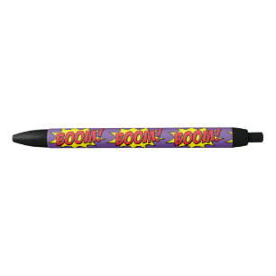 Stylo Noir Cartoon Boom Thunder_Cove
