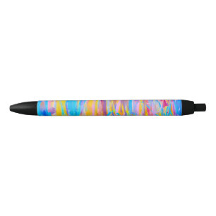Stylo Noir Cascade vibrante