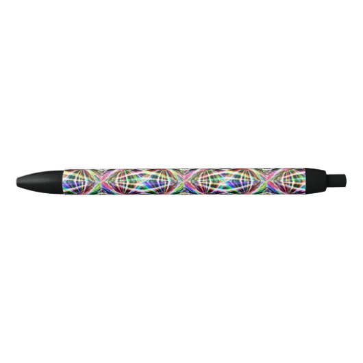 Stylo Noir Catastrophe de la foudre (Devant)