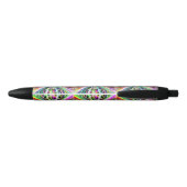 Stylo Noir catastrophe de roquettes (Dos)