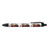 Stylo Noir Cercle Silkie (Haut)
